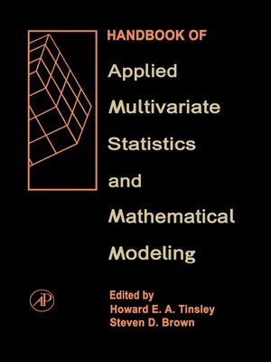 cover image of Handbook of Applied Multivariate Statistics and Mathematical Modeling
